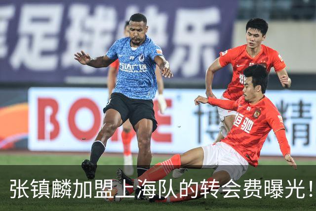张镇麟加盟上海队的转会费曝光！